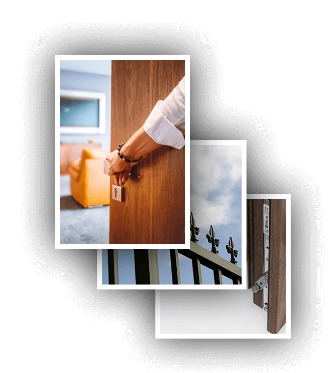 Collage di serramenti, infissi, porte e grate di sicurezza realizzati da AF Servizi